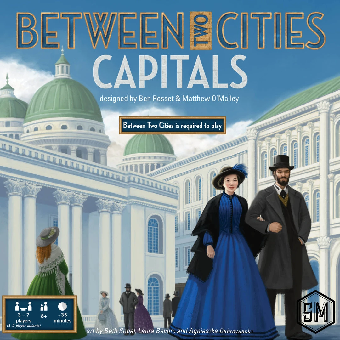 Stonemaier Games Between Two Cities: Capitals Board Games 1 Stonemaier Games Between Two Cities: Capitals Board Games