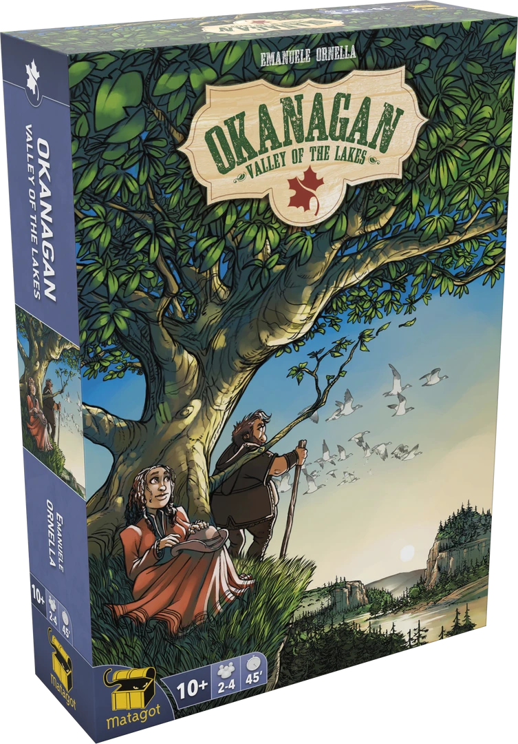Matagot Okanagan: Valley Of The Lakes Board Games 1 Matagot Okanagan: Valley Of The Lakes Board Games