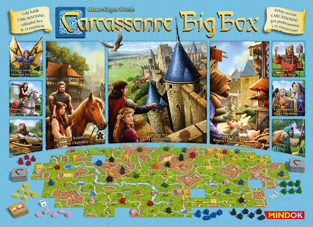 Z-Man Games Carcassonne Big Box 6 1 Z-Man Games Carcassonne Big Box 6