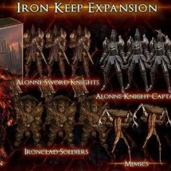 Steamforged Games Ltd. Dark Souls: The Board Game – Iron Keep Expansion