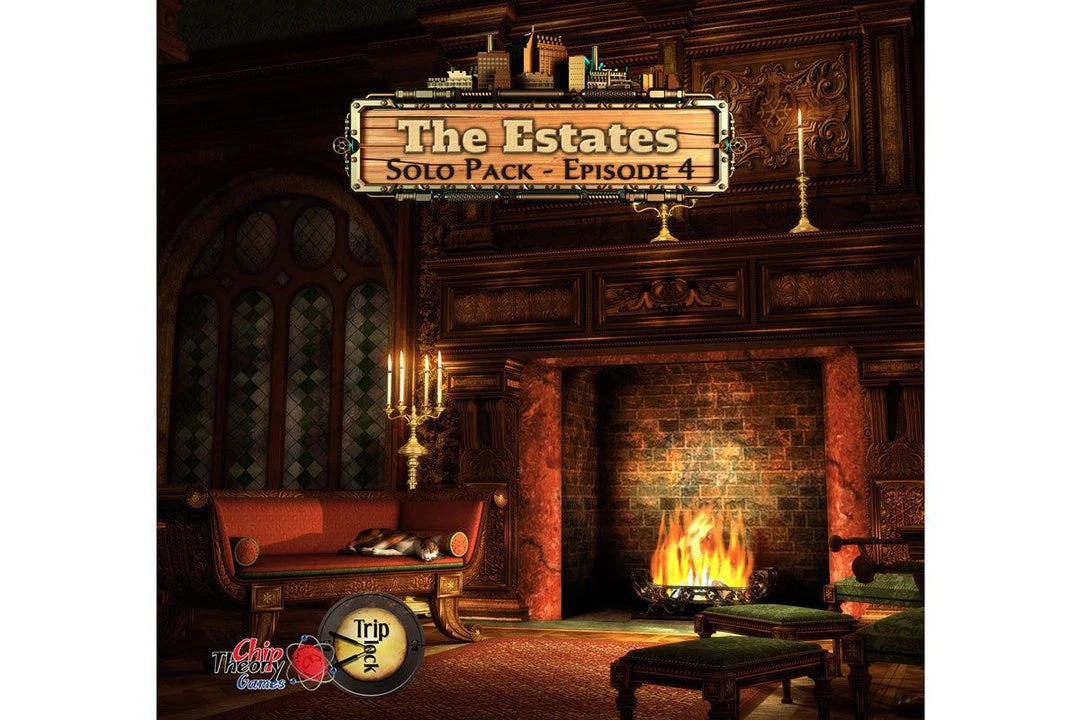 Chip Theory Games Board Games Triplock: The Estates Solo Pack 1 Chip Theory Games Board Games Triplock: The Estates Solo Pack