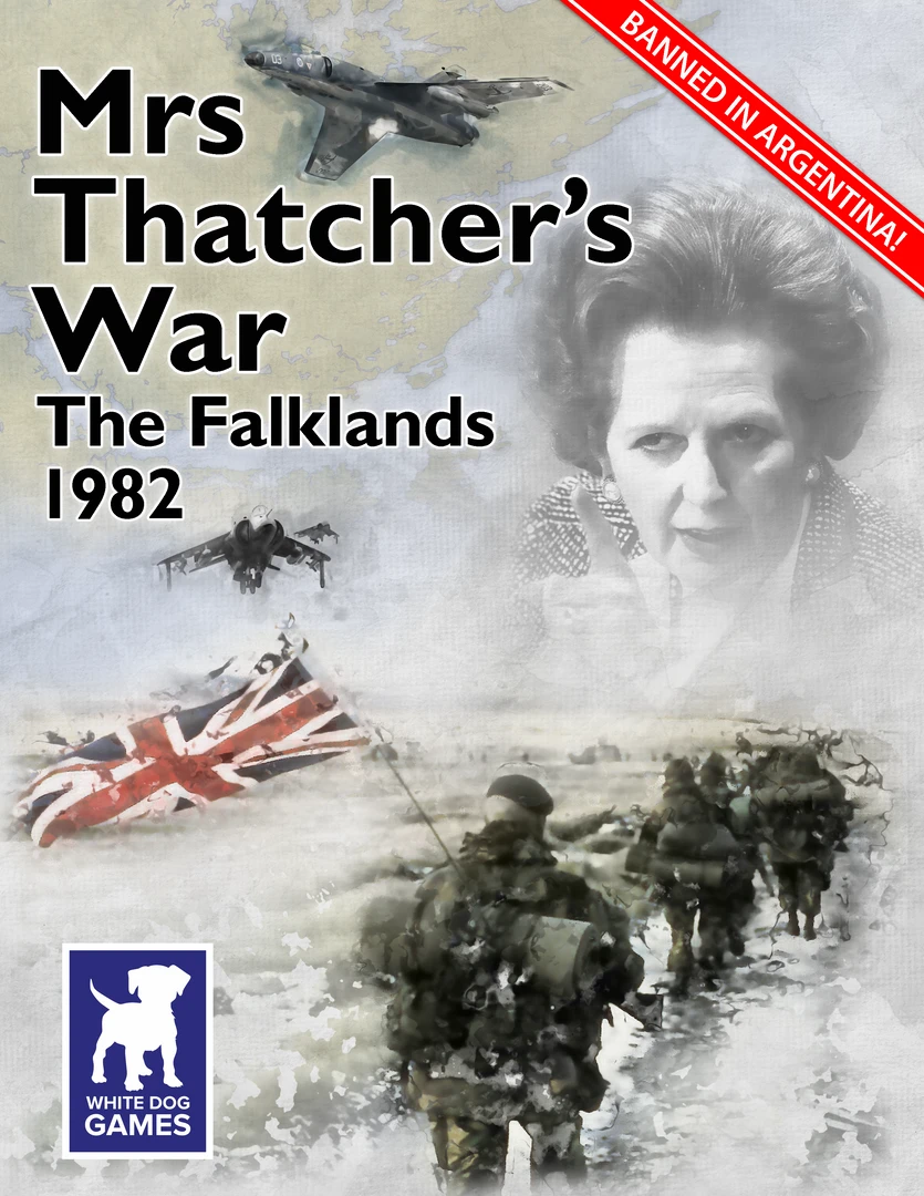 White Dog Games Mrs Thatcher's War: The Falklands, 1982 Board Games 1 White Dog Games Mrs Thatcher's War: The Falklands, 1982 Board Games