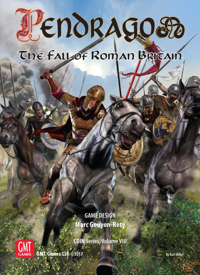 GMT Games Pendragon: The Fall Of Roman Britain Board Games 1 GMT Games Pendragon: The Fall Of Roman Britain Board Games