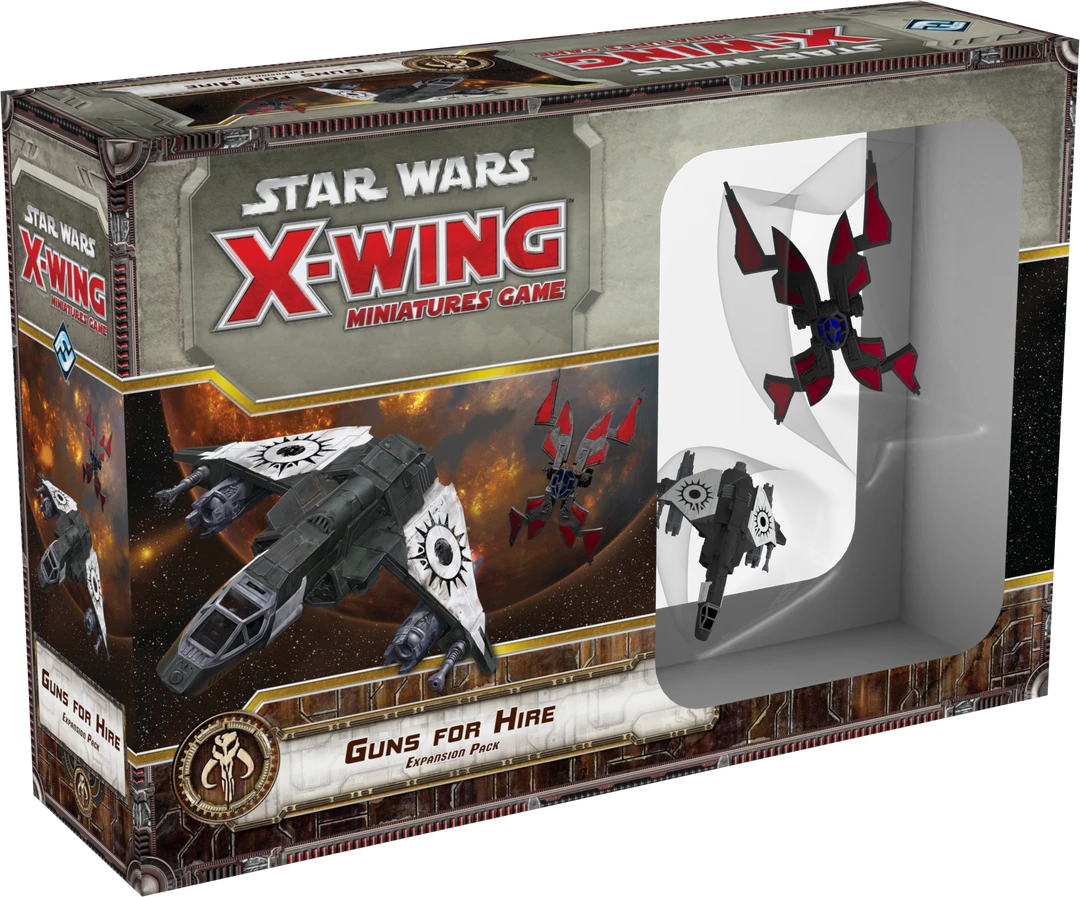 Fantasy Flight Games Board Games Star Wars: X-Wing Miniatures Game - Guns For Hire Expansion Pack 1 Fantasy Flight Games Board Games Star Wars: X-Wing Miniatures Game - Guns For Hire Expansion Pack