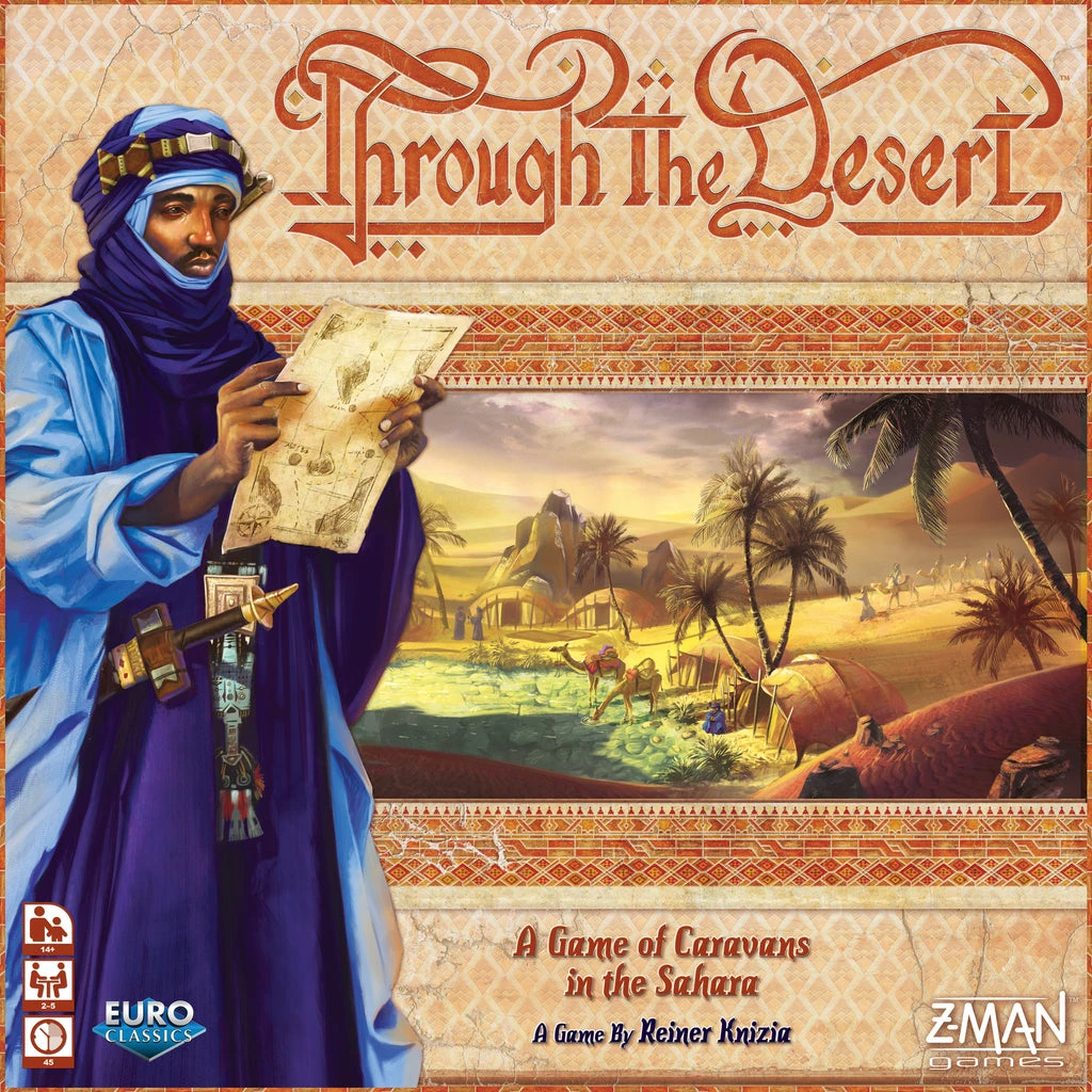 Z-Man Games Through The Desert Board Games 1 Z-Man Games Through The Desert Board Games