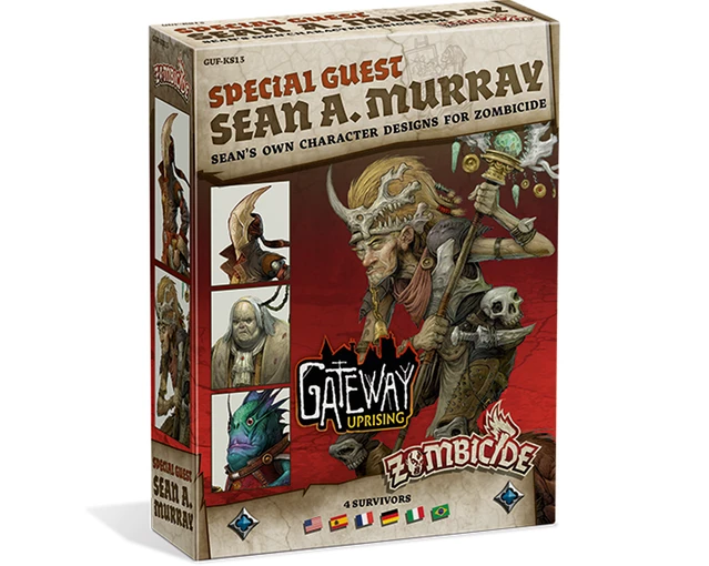 CMON Limited Board Games Zombicide: Green Horde Special Guest Box - Sean A. Murray 1 CMON Limited Board Games Zombicide: Green Horde Special Guest Box - Sean A. Murray
