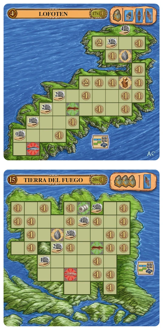 Z-Man Games A Feast For Odin: Lofoten, Orkney, And Tierra Del Fuego (English Edition) Board Games 1 Z-Man Games A Feast For Odin: Lofoten, Orkney, And Tierra Del Fuego (English Edition) Board Games
