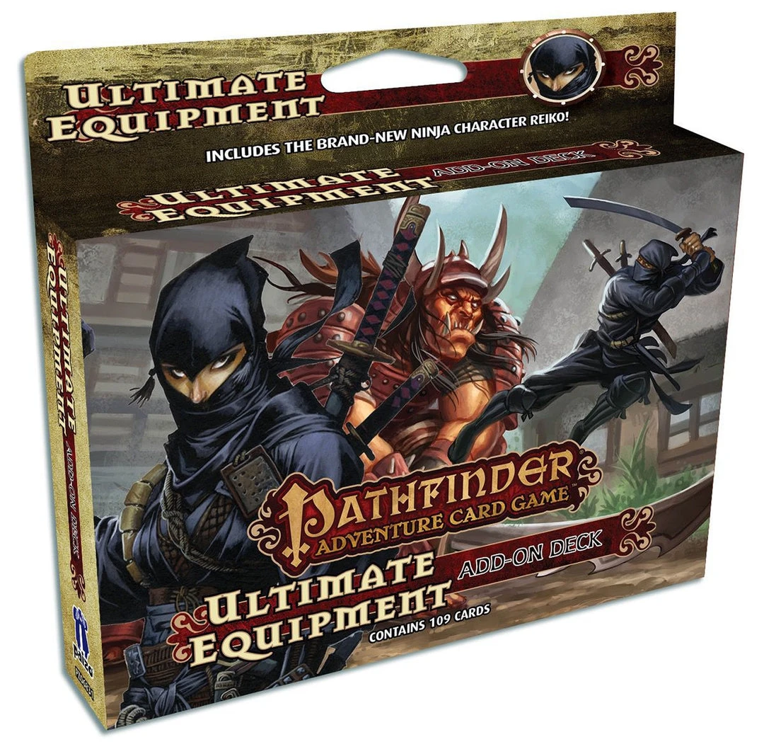 Paizo Publishing Board Games Pathfinder Adventure Card Game: Ultimate Equipment Add-On Deck 1 Paizo Publishing Board Games Pathfinder Adventure Card Game: Ultimate Equipment Add-On Deck