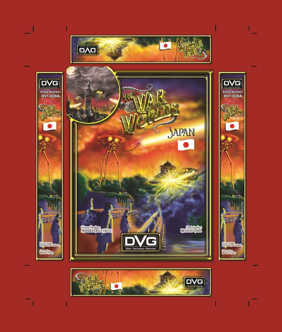 Dan Verssen Games (DVG) The War Of The Worlds: Japan 2 Dan Verssen Games (DVG) The War Of The Worlds: Japan