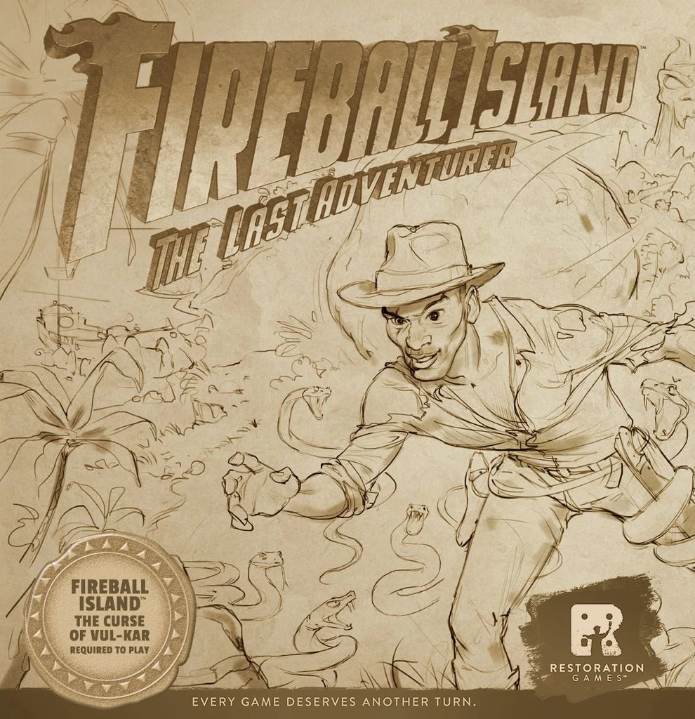 Restoration Games Fireball Island: The Curse Of Vul-Kar - The Last Adventurer 1 Restoration Games Fireball Island: The Curse Of Vul-Kar - The Last Adventurer