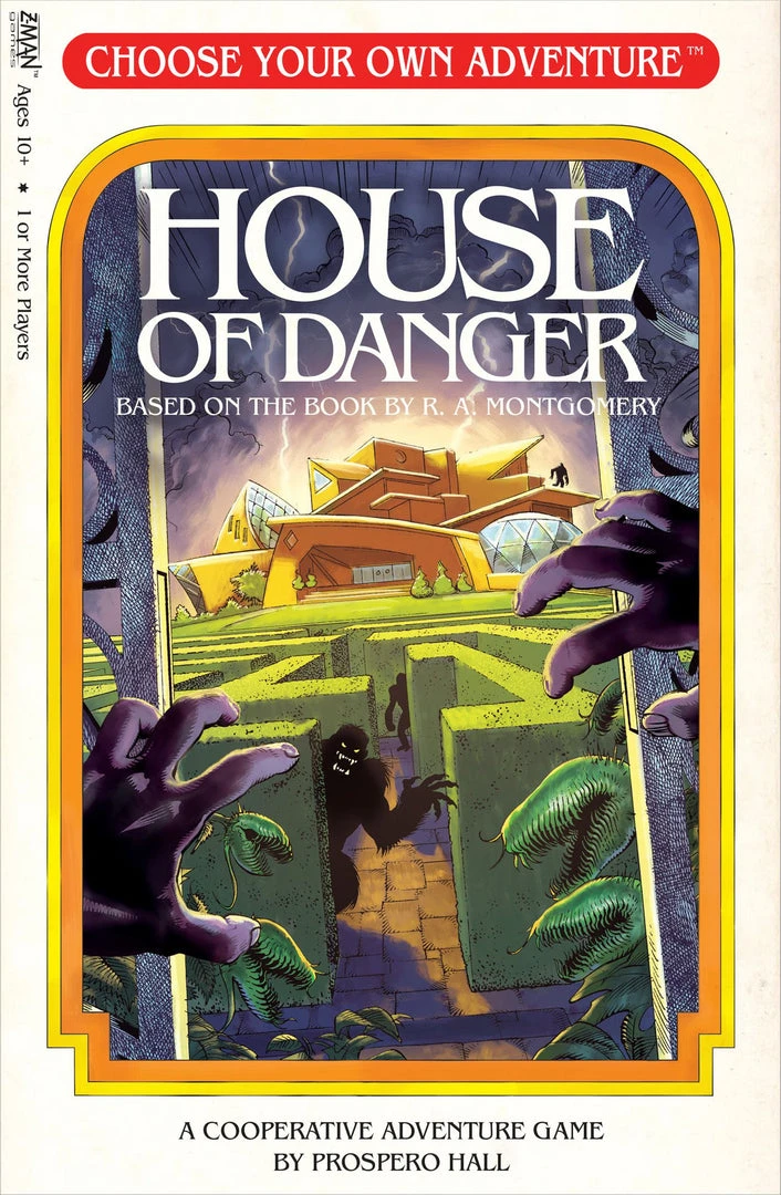 Z-Man Games Board Games Choose Your Own Adventure: House Of Danger 1 Z-Man Games Board Games Choose Your Own Adventure: House Of Danger