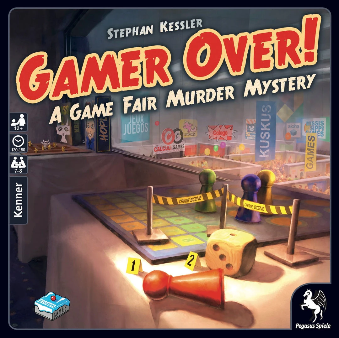 Pegasus Spiele Board Games Gamer Over! A Game Fair Murder Mystery 1 Pegasus Spiele Board Games Gamer Over! A Game Fair Murder Mystery