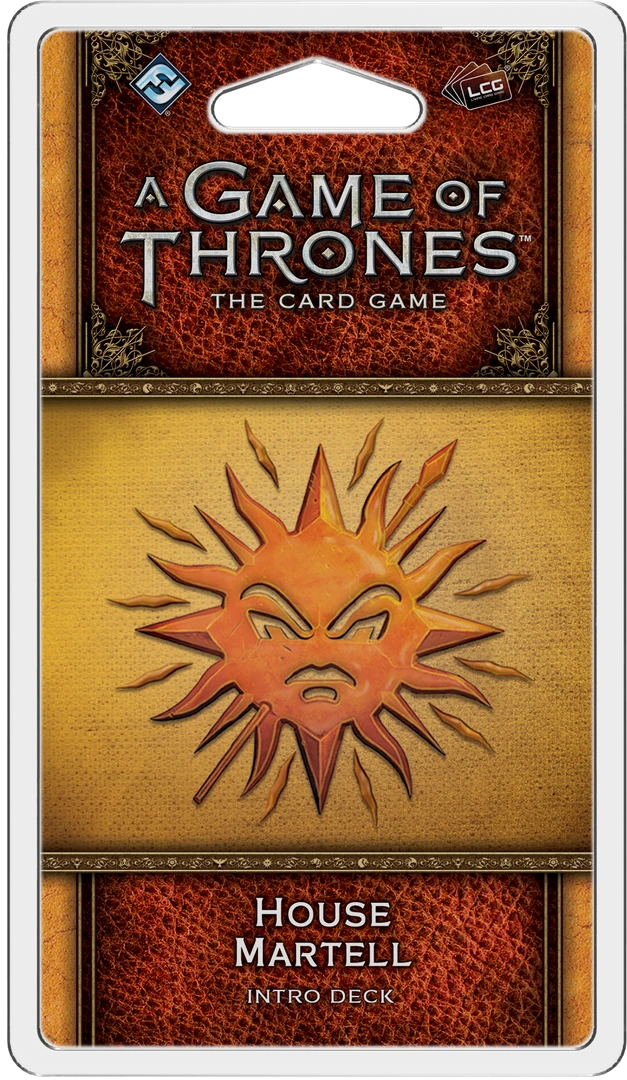 Fantasy Flight Games A Game Of Thrones: The Card Game (Second Edition) - House Martell Intro Deck Board Games 1 Fantasy Flight Games A Game Of Thrones: The Card Game (Second Edition) - House Martell Intro Deck Board Games