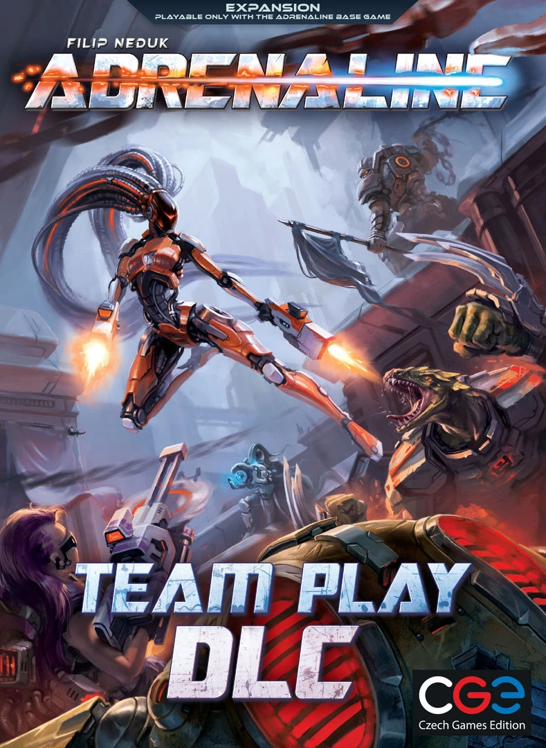 Czech Games Edition Adrenaline: Team Play DLC 1 Czech Games Edition Adrenaline: Team Play DLC