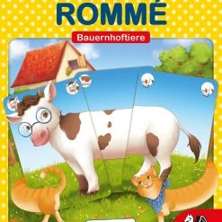 Pegasus Spiele Board Games Kinder-Rommé: Bauernhoftiere (aka Children's Rummy)