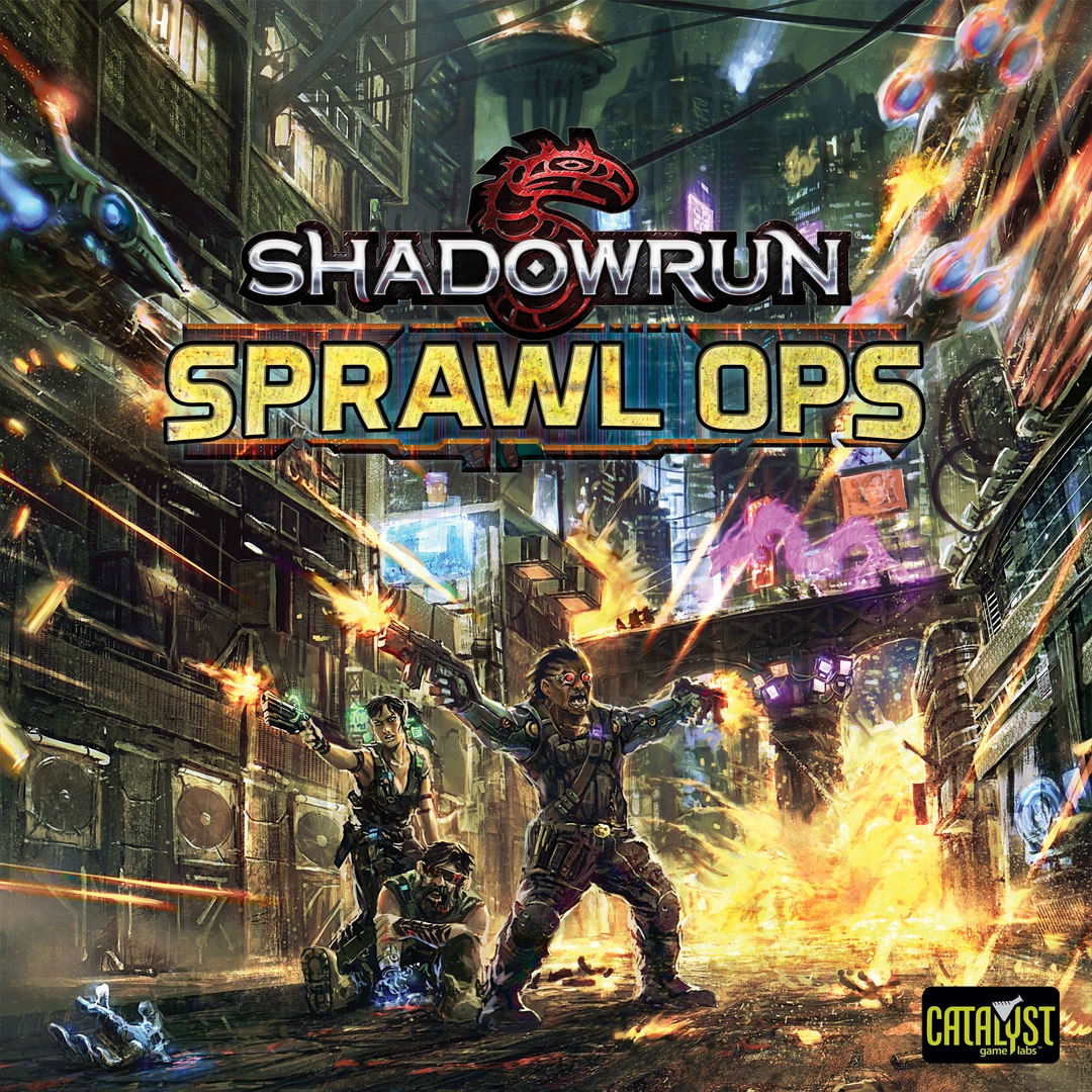 Catalyst Game Labs Shadowrun: Sprawl Ops Board Games 1 Catalyst Game Labs Shadowrun: Sprawl Ops Board Games