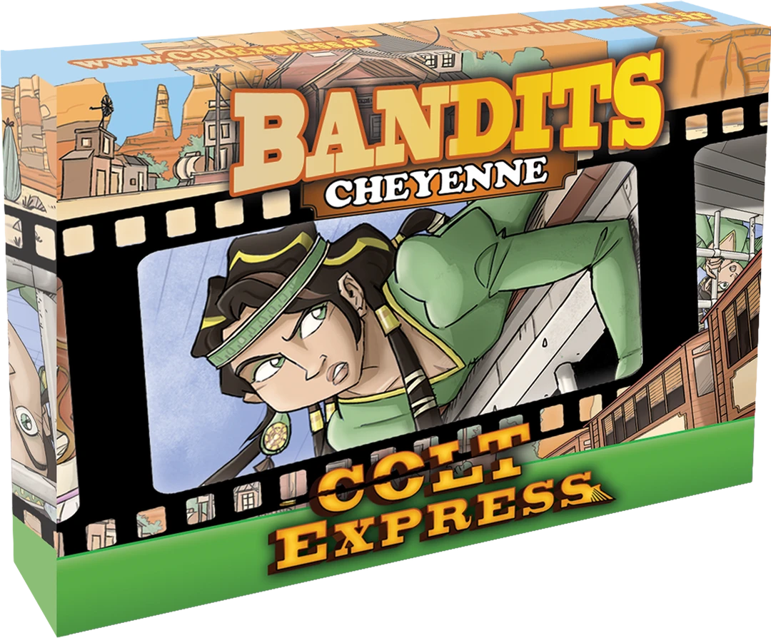 Ludonaute Board Games Colt Express: Bandits - Cheyenne 1 Ludonaute Board Games Colt Express: Bandits - Cheyenne