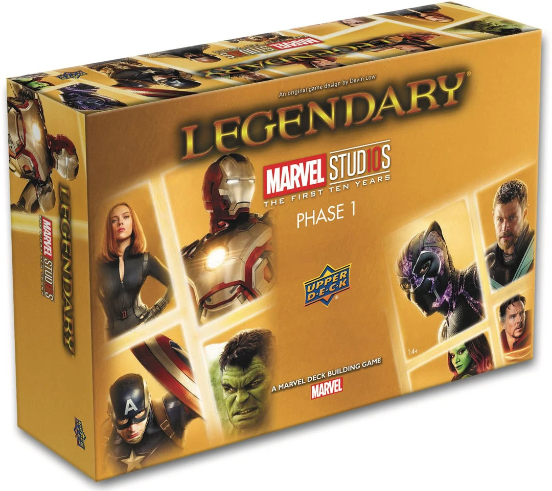Upper Deck Entertainment Legendary: Marvel Studios Phase 1 Board Games 1 Upper Deck Entertainment Legendary: Marvel Studios Phase 1 Board Games
