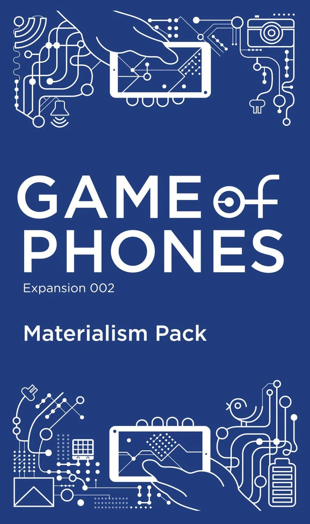 Breaking Games Game Of Phones: 002 Materialism Pack Board Games 1 Breaking Games Game Of Phones: 002 Materialism Pack Board Games