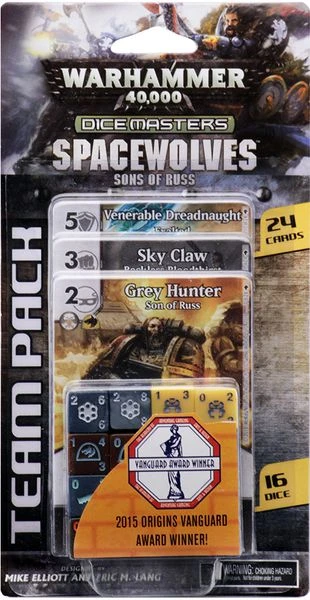 WizKids Warhammer 40,000 Dice Masters: Space Wolves - Sons Of Russ Team Pack Board Games 1 WizKids Warhammer 40,000 Dice Masters: Space Wolves - Sons Of Russ Team Pack Board Games