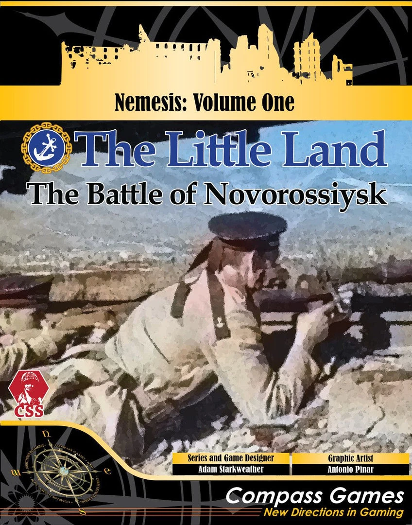 Compass Games Board Games The Little Land: The Battle For Novorossiysk 1 Compass Games Board Games The Little Land: The Battle For Novorossiysk