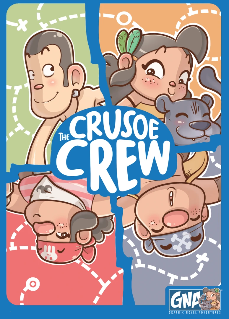 Graphic Novel Adventures Board Games The Crusoe Crew (Book) 1 Graphic Novel Adventures Board Games The Crusoe Crew (Book)