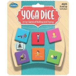 ThinkFun Board Games Yoga Dice: A Fun Game Of Rolling And Posing