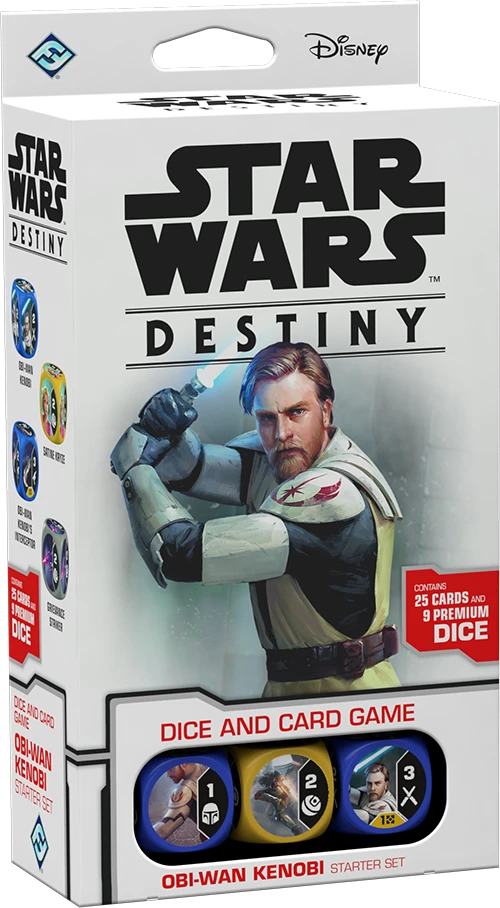 Fantasy Flight Games Star Wars: Destiny - Obi-Wan Kenobi Starter Set Board Games 1 Fantasy Flight Games Star Wars: Destiny - Obi-Wan Kenobi Starter Set Board Games