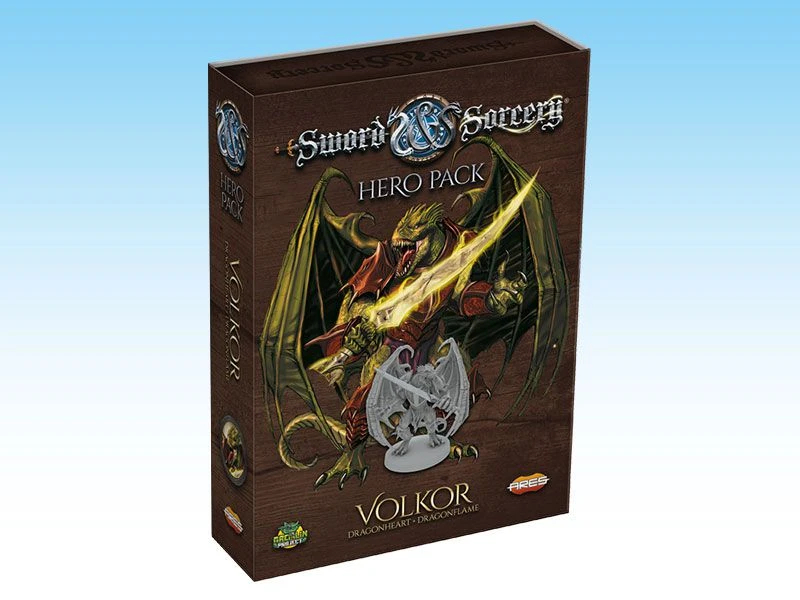 Ares Games Sword & Sorcery: Hero Pack - Volkor Dragonheart/Dragonflame 1 Ares Games Sword & Sorcery: Hero Pack - Volkor Dragonheart/Dragonflame