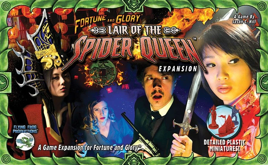 Flying Frog Productions Fortune And Glory: Lair Of The Spider Queen *PRE-ORDER* 1 Flying Frog Productions Fortune And Glory: Lair Of The Spider Queen *PRE-ORDER*