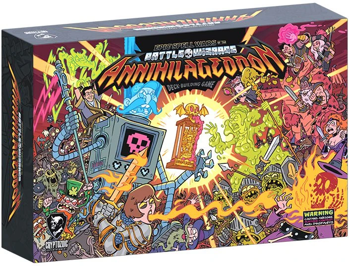 Cryptozoic Entertainment Epic Spell Wars Of The Battle Wizards: ANNIHILAGEDDON! – The Deck-Building Game Board Games 1 Cryptozoic Entertainment Epic Spell Wars Of The Battle Wizards: ANNIHILAGEDDON! – The Deck-Building Game Board Games