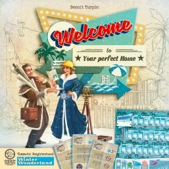 Deep Water Games Welcome To...: Winter Wonderland Thematic Neighborhood Board Games