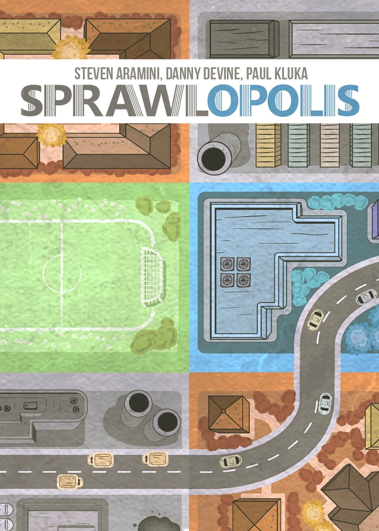 Button Shy Sprawlopolis (Base Game Only) (No Clam Shell Packaging) Board Games 1 Button Shy Sprawlopolis (Base Game Only) (No Clam Shell Packaging) Board Games