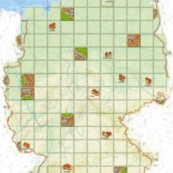 Hans Im Glück Board Games Carcassonne Maps: Deutschland (Import)