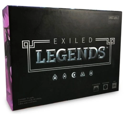 TeeTurtle Board Games Exiled Legends 1 TeeTurtle Board Games Exiled Legends