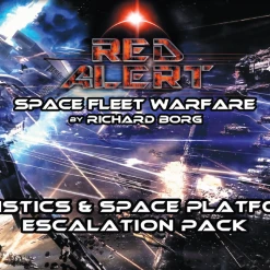 PSC Games Red Alert: Space Fleet Warfare – Logistics & Space Platform Escalation Pack Board Games