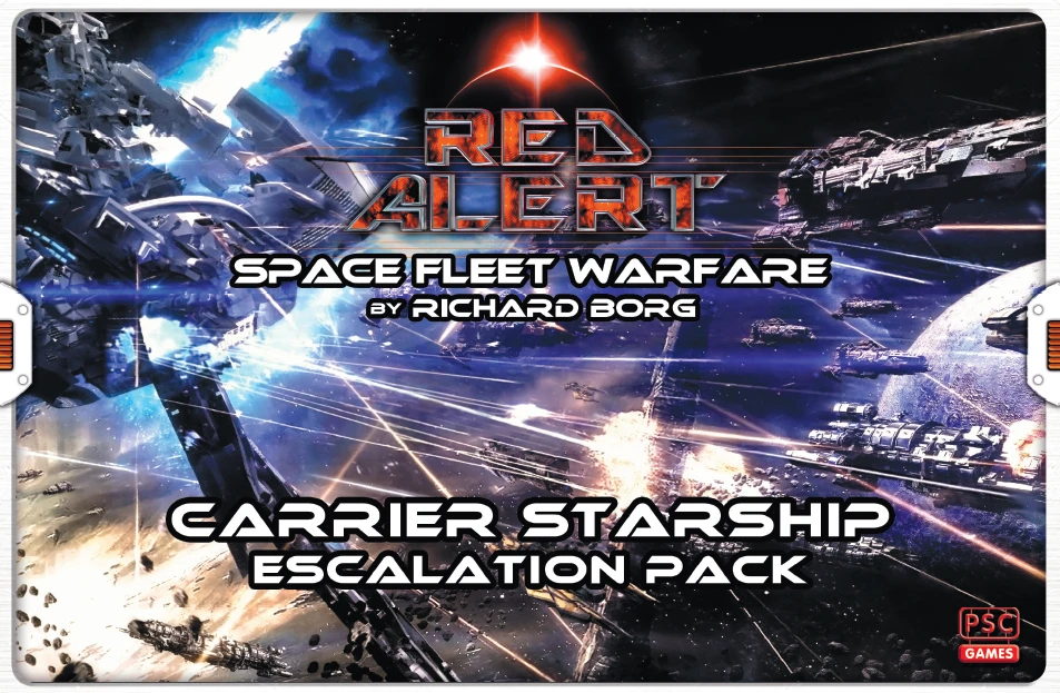 PSC Games Red Alert: Space Fleet Warfare – Carrier Starship Escalation Pack Board Games 1 PSC Games Red Alert: Space Fleet Warfare – Carrier Starship Escalation Pack Board Games