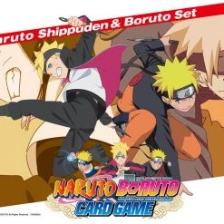 Bandai Board Games Naruto Boruto Card Game: Naruto Shippuden & Boruto Set