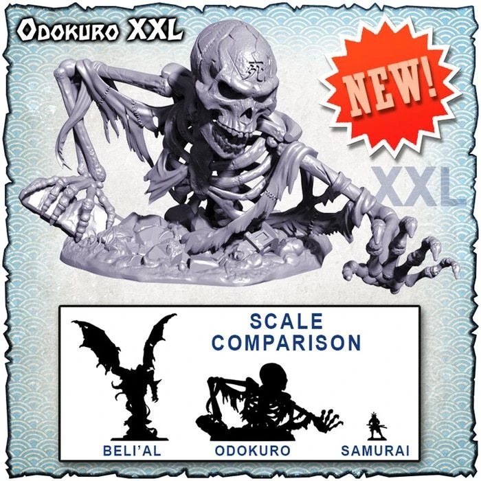 Flying Frog Productions Shadows Of Brimstone: Odokuro XXL Enemy *PRE-ORDER* Board Games 3 Flying Frog Productions Shadows Of Brimstone: Odokuro XXL Enemy *PRE-ORDER* Board Games