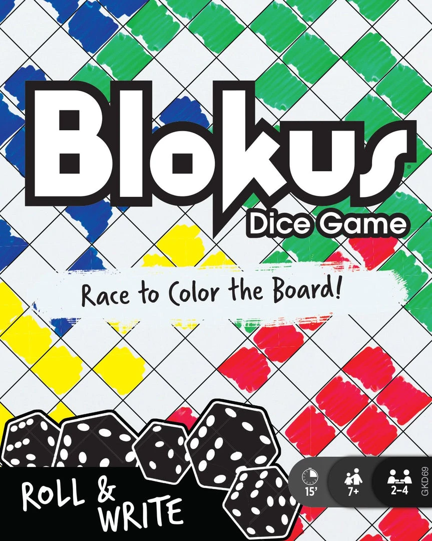 Mattel Blokus Dice Game Board Games 1 Mattel Blokus Dice Game Board Games
