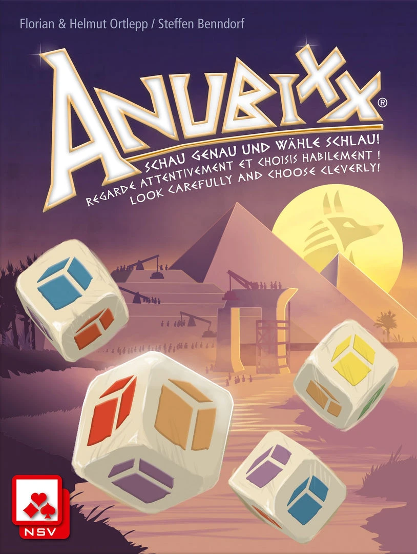 Nürnberger-Spielkarten-Verlag Board Games Anubixx (German Import) 1 Nürnberger-Spielkarten-Verlag Board Games Anubixx (German Import)