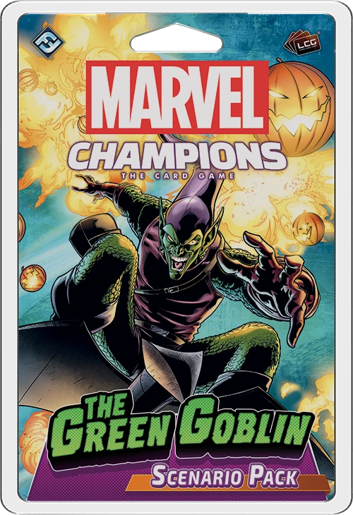 Fantasy Flight Games Board Games Marvel Champions: The Card Game – The Green Goblin Scenario Pack 1 Fantasy Flight Games Board Games Marvel Champions: The Card Game – The Green Goblin Scenario Pack