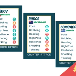 Giga Mech Games Board Games Counter Attack: Player Cards Set #3