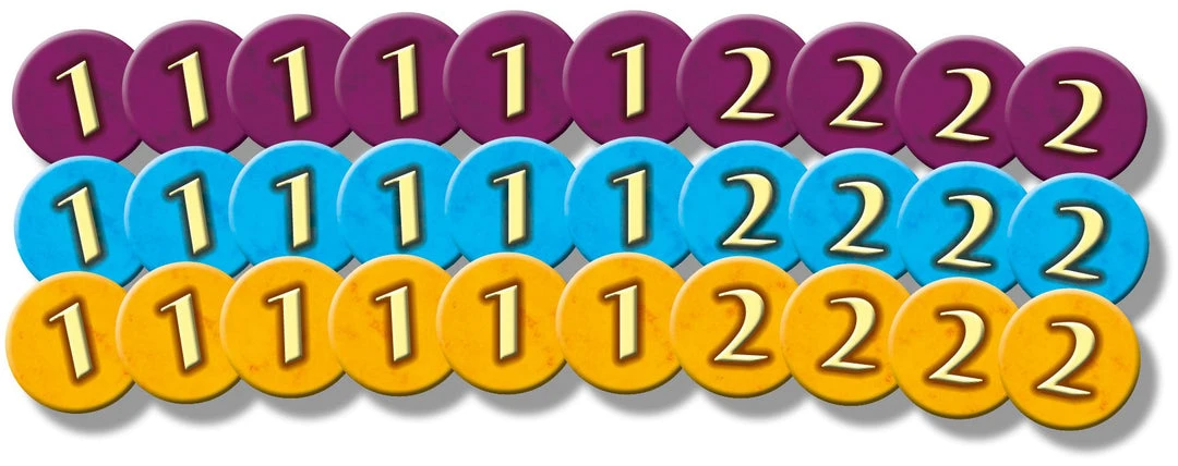 Hans Im Glück Carcassonne Maps: Chips (Import) 1 Hans Im Glück Carcassonne Maps: Chips (Import)