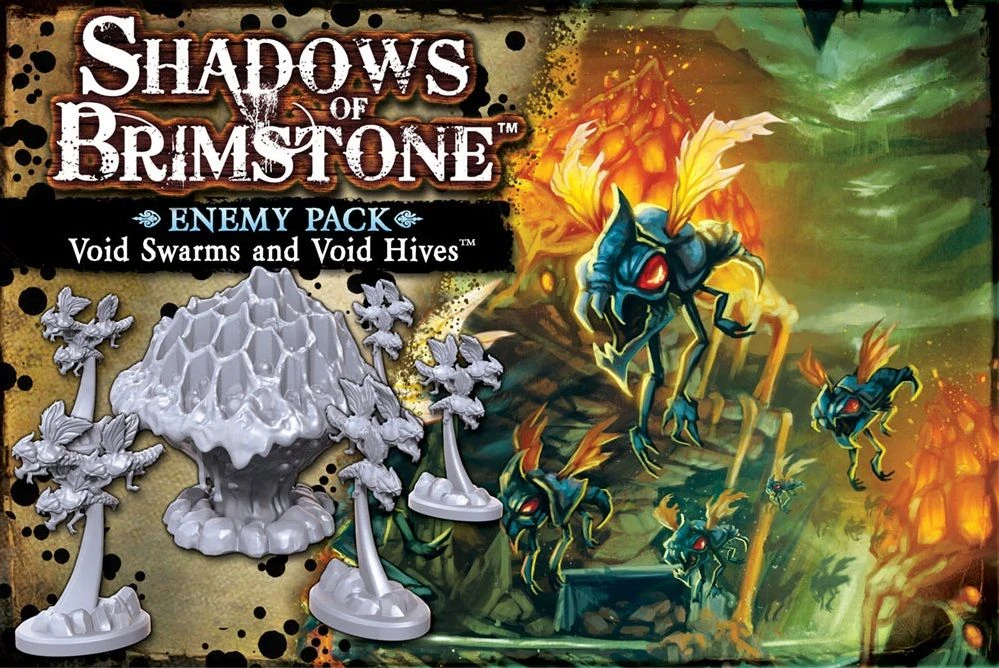 Flying Frog Productions Board Games Shadows Of Brimstone: Void Swarms And Void Hives Enemy Pack 1 Flying Frog Productions Board Games Shadows Of Brimstone: Void Swarms And Void Hives Enemy Pack