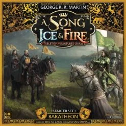 CMON Limited A Song Of Ice & Fire: Tabletop Miniatures Game – Baratheon Starter Set Board Games