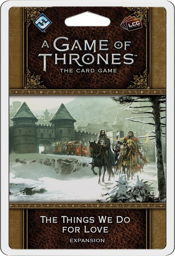 Fantasy Flight Games A Game Of Thrones: The Card Game (Second Edition) – The Things We Do For Love Board Games 1 Fantasy Flight Games A Game Of Thrones: The Card Game (Second Edition) – The Things We Do For Love Board Games