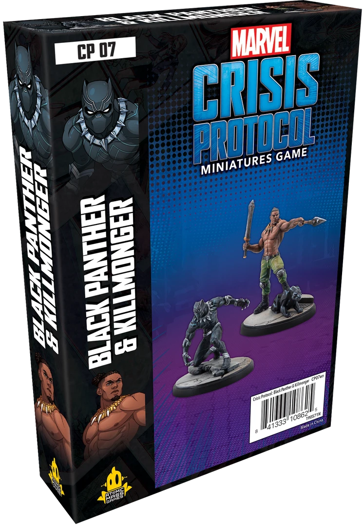 Atomic Mass Games Marvel: Crisis Protocol – Black Panther And Killmonger 1 Atomic Mass Games Marvel: Crisis Protocol – Black Panther And Killmonger