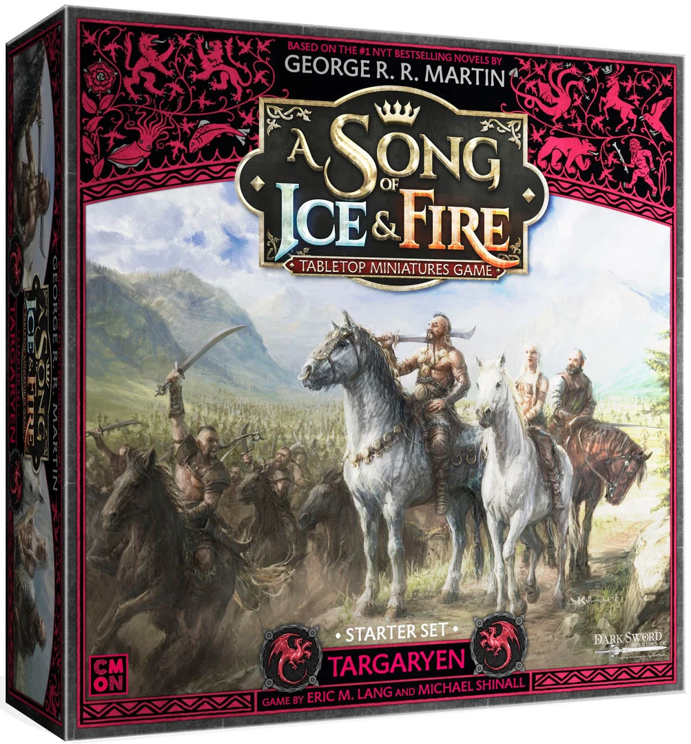 CMON Limited A Song Of Ice & Fire: Tabletop Miniatures Game – Targaryen Starter Set Board Games 1 CMON Limited A Song Of Ice & Fire: Tabletop Miniatures Game – Targaryen Starter Set Board Games