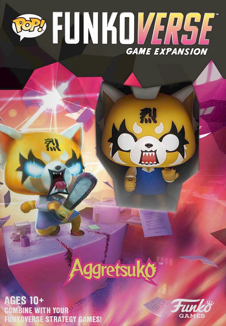 Funko Games Funkoverse Strategy Game: Aggretsuko 100 1 Funko Games Funkoverse Strategy Game: Aggretsuko 100